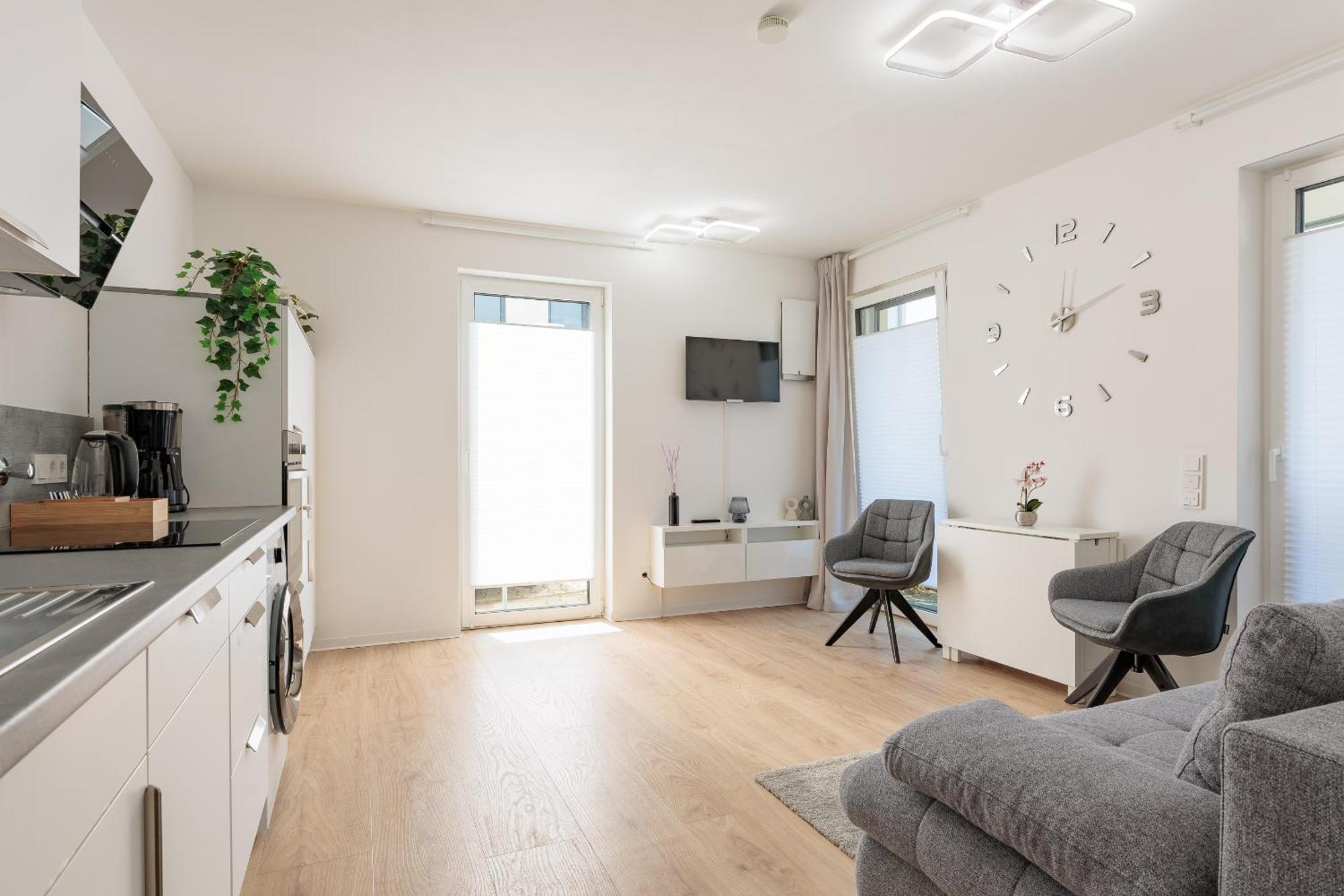 Apartment Zum Wohlfuehlen Mit 2 Zimmern I Garten I Terrasse I Kuechenzeile I Pkw-Parkplatz Ibbenbüren 외부 사진